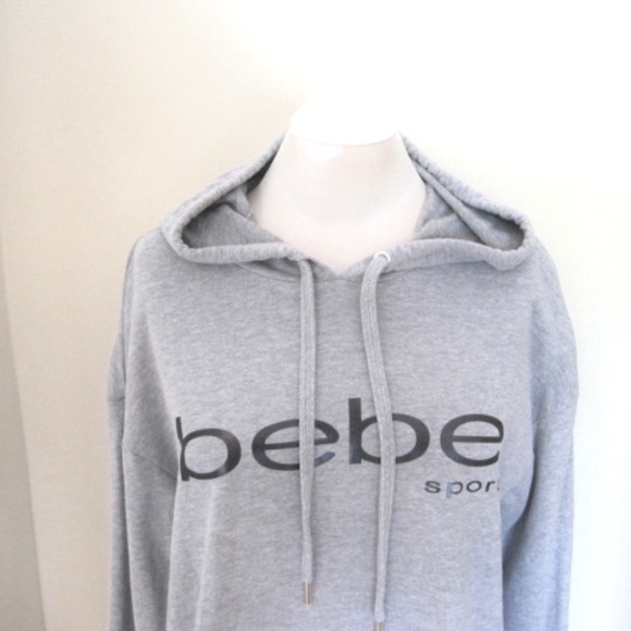Bebe Sport Sweatshirt Tunic Top - Picture 2 of 7